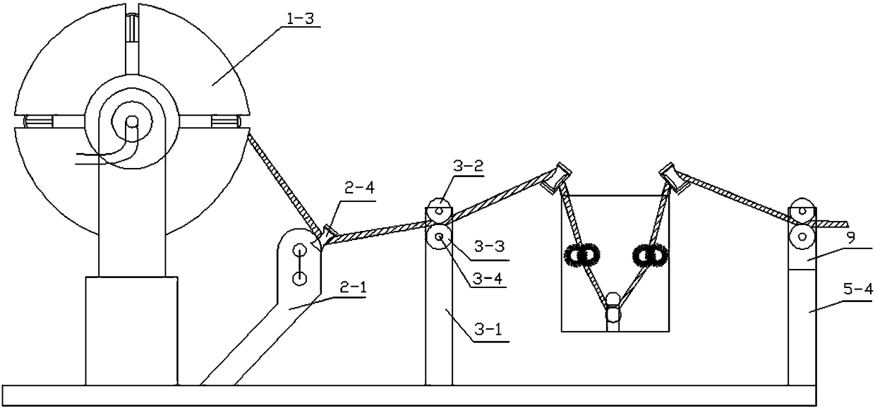 Cable winding and unwinding device and using method thereof