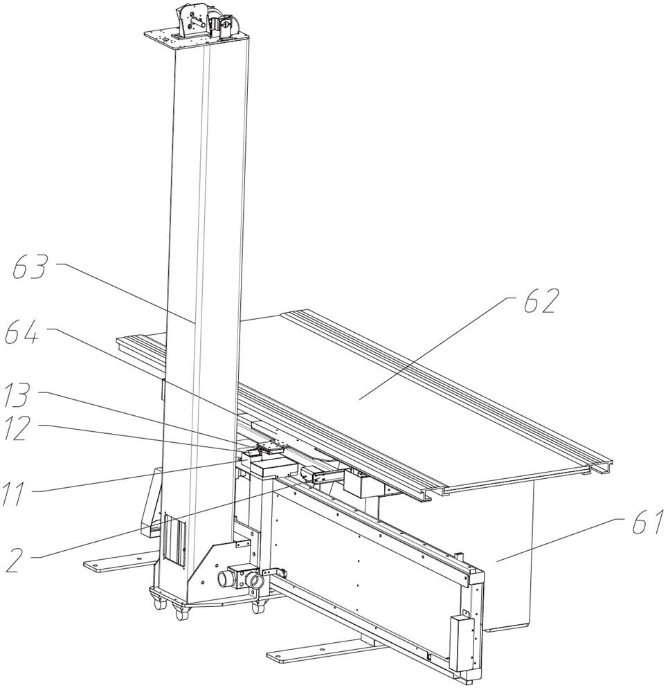 A linkage device and dr film machine