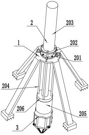 Anchor for ice surface