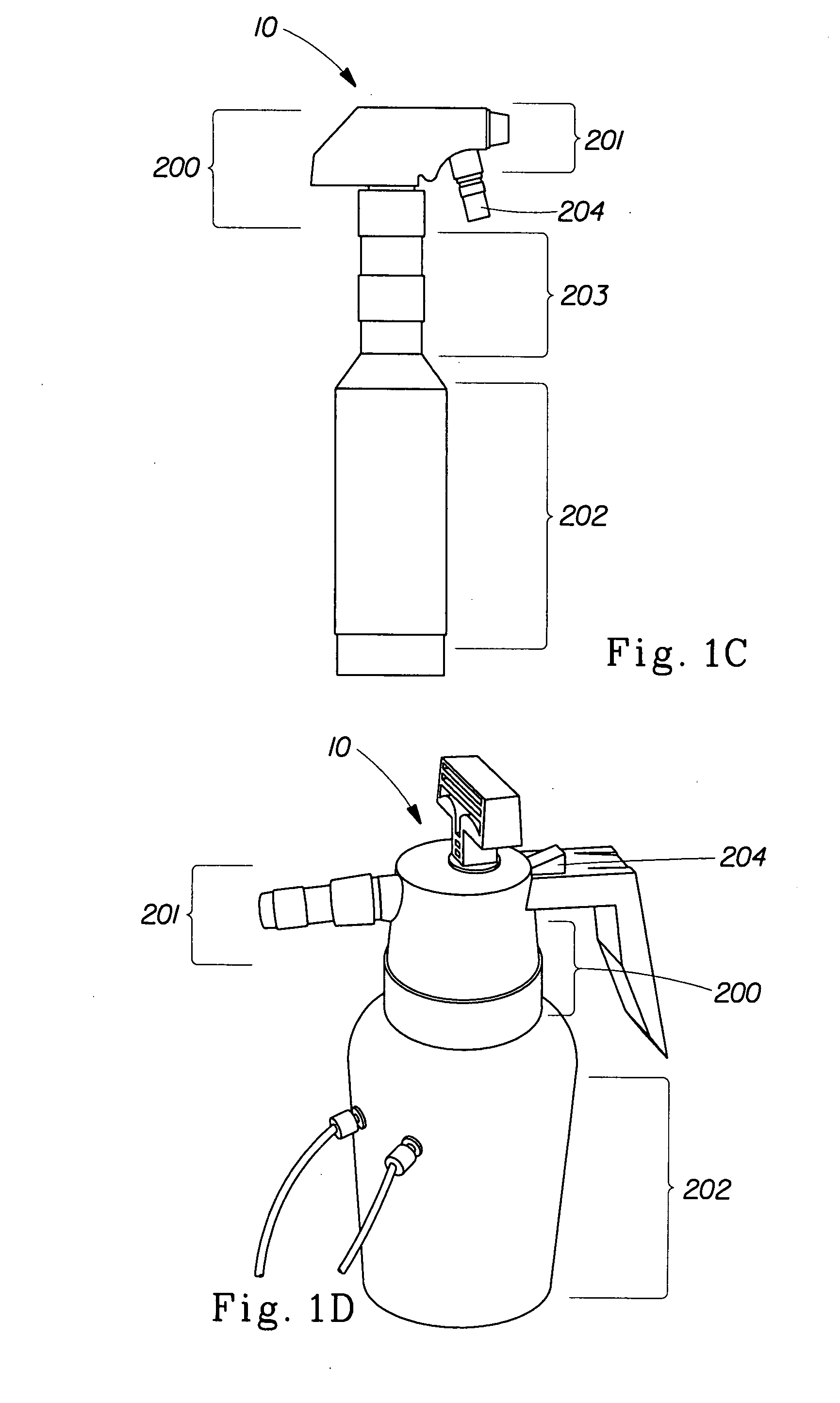 Portable bio-chemical decontaminant system and method of using the same