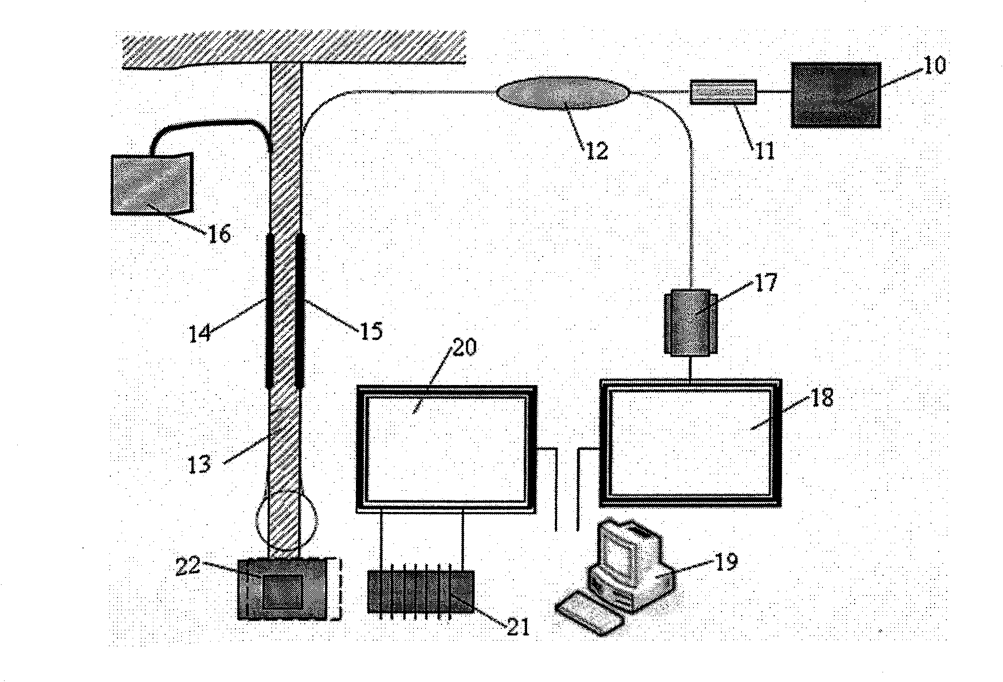 Concatenation-type fiber bragg grating self-demodulation current sensor