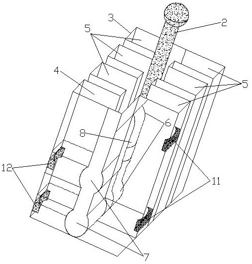 Automobile speed change control mechanism