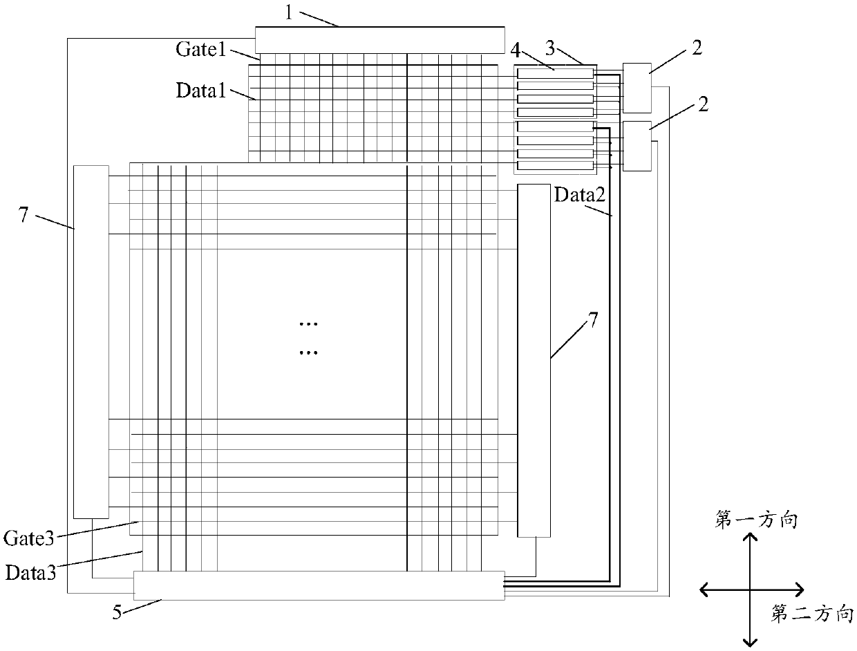 Irregularly shaped display panel, driving method thereof and display device