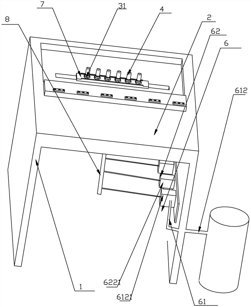 An oxygen sensor durability test device