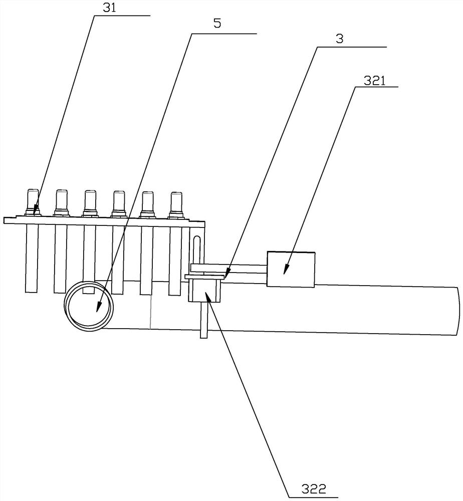 An oxygen sensor durability test device