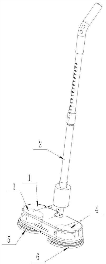 Mopping equipment and control method thereof