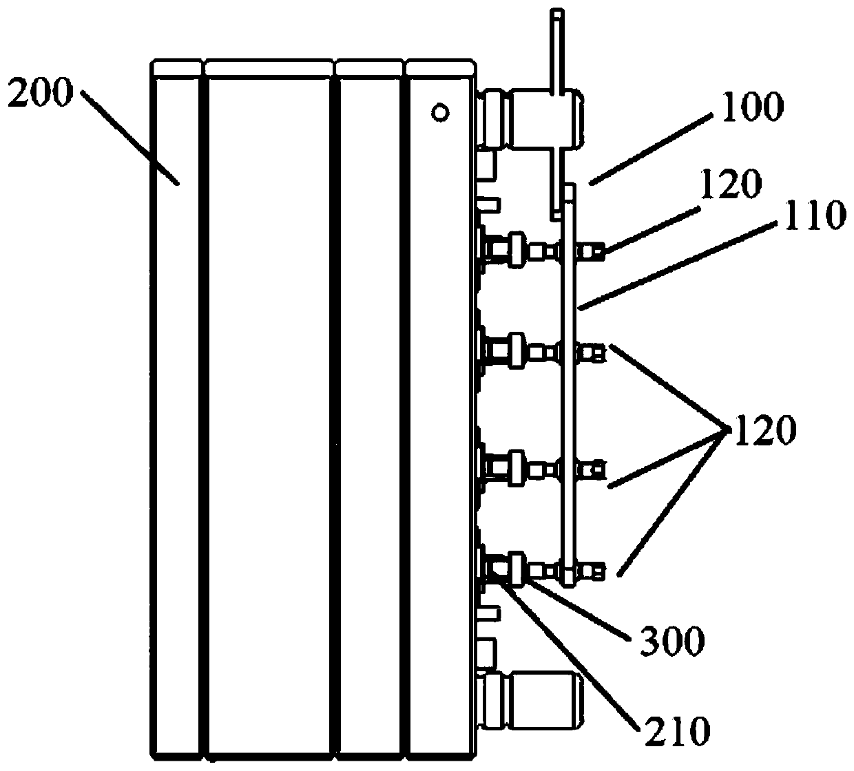 Ejecting type jig for grabbing workpiece