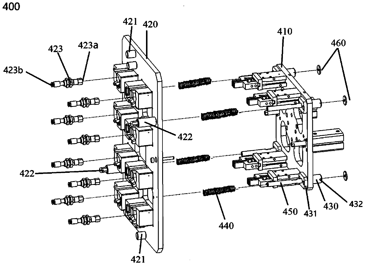 Ejecting type jig for grabbing workpiece