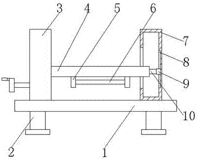 Computer desk with lifting function