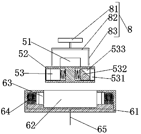 Special locking device for high-low voltage cabinets