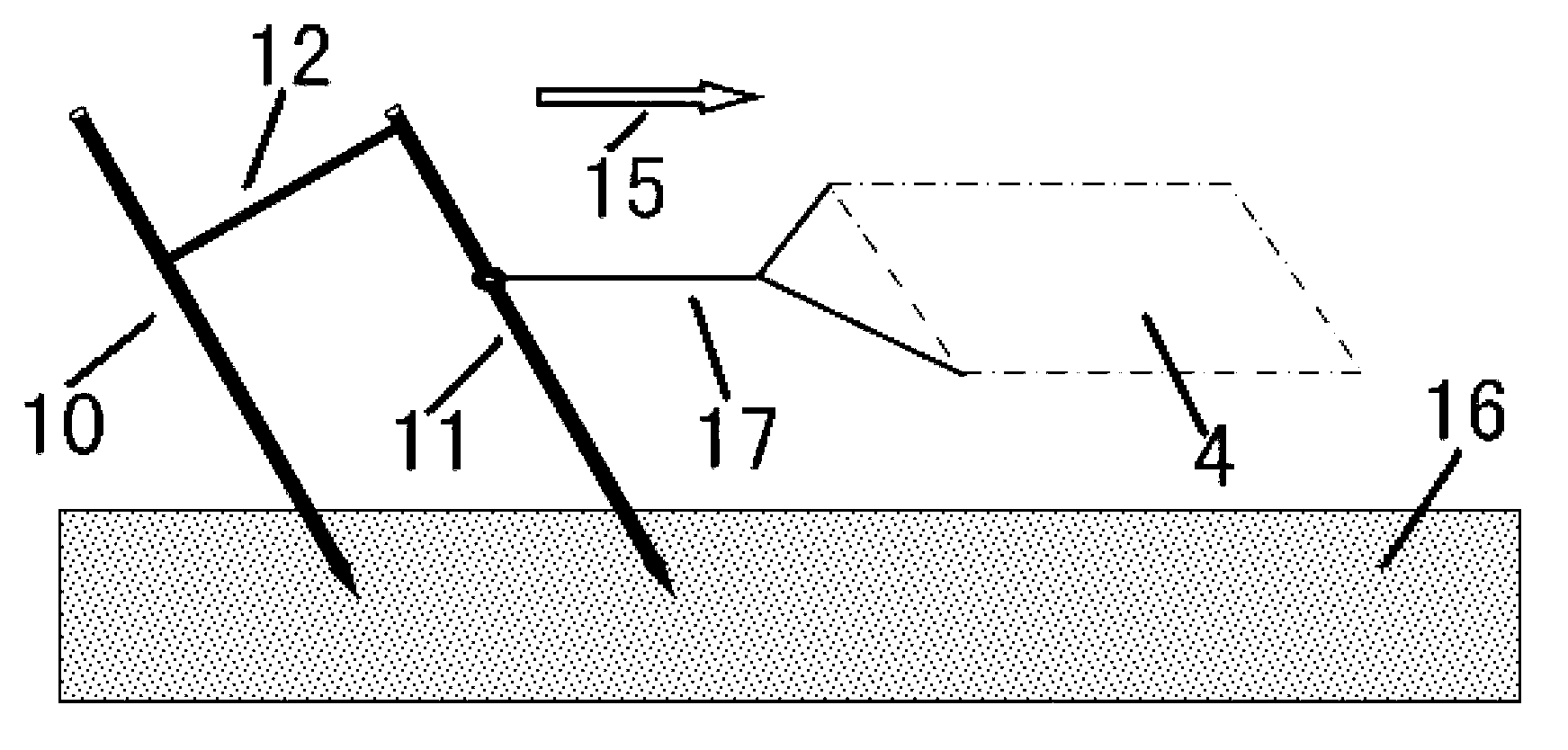 Natural water artificial fish spawning nest setting system