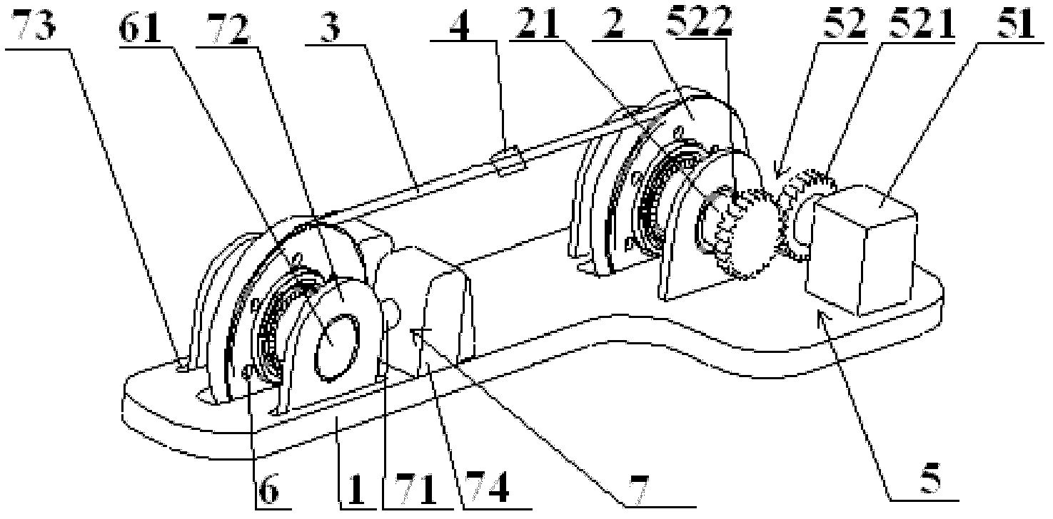 Pulley rotating flexibility detection device and detection method using same