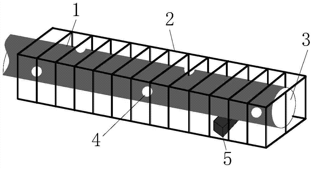 End components of nitrogen injection pipeline in mine goaf