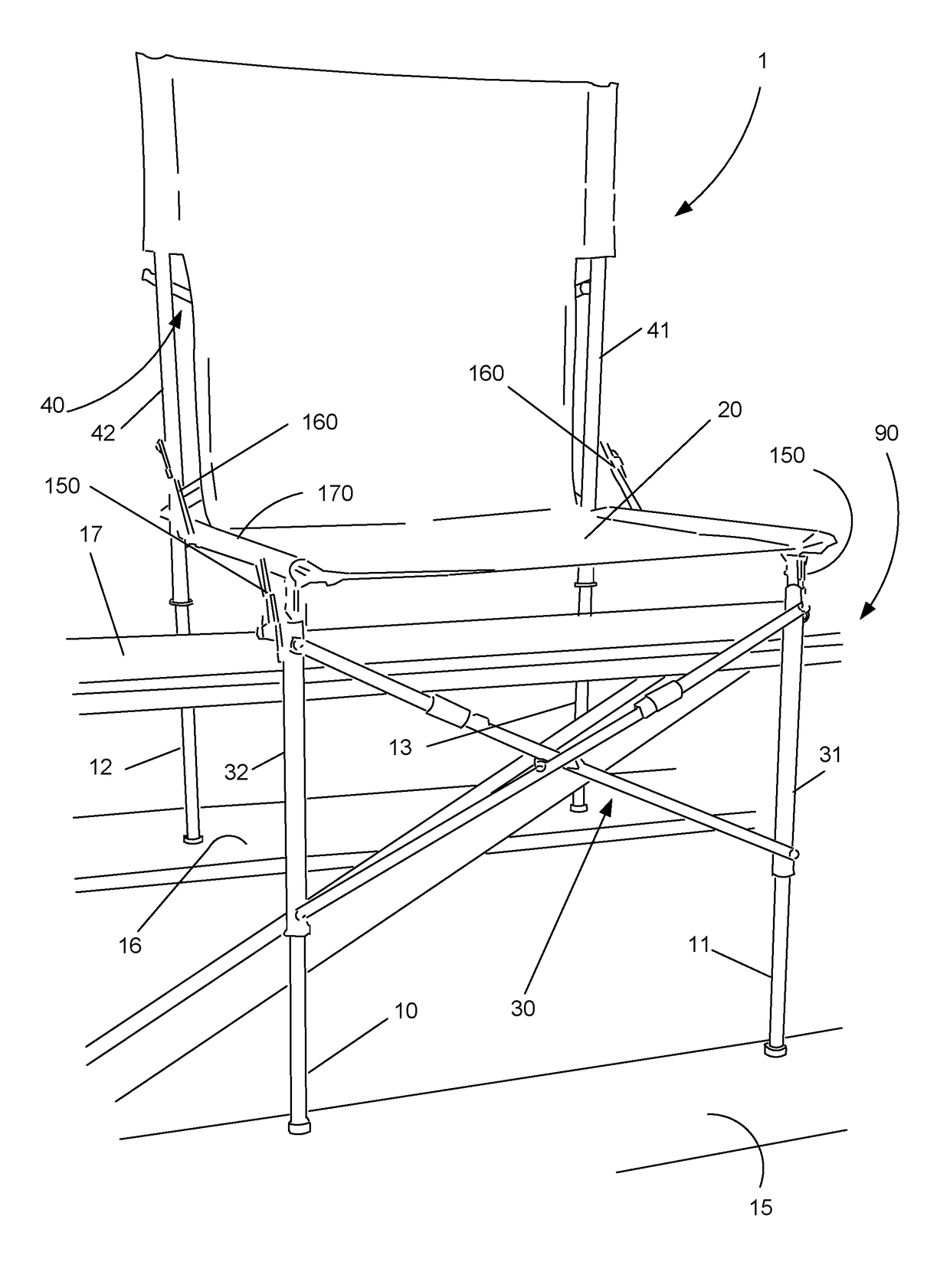 Versatile, Portable Foldable Chair