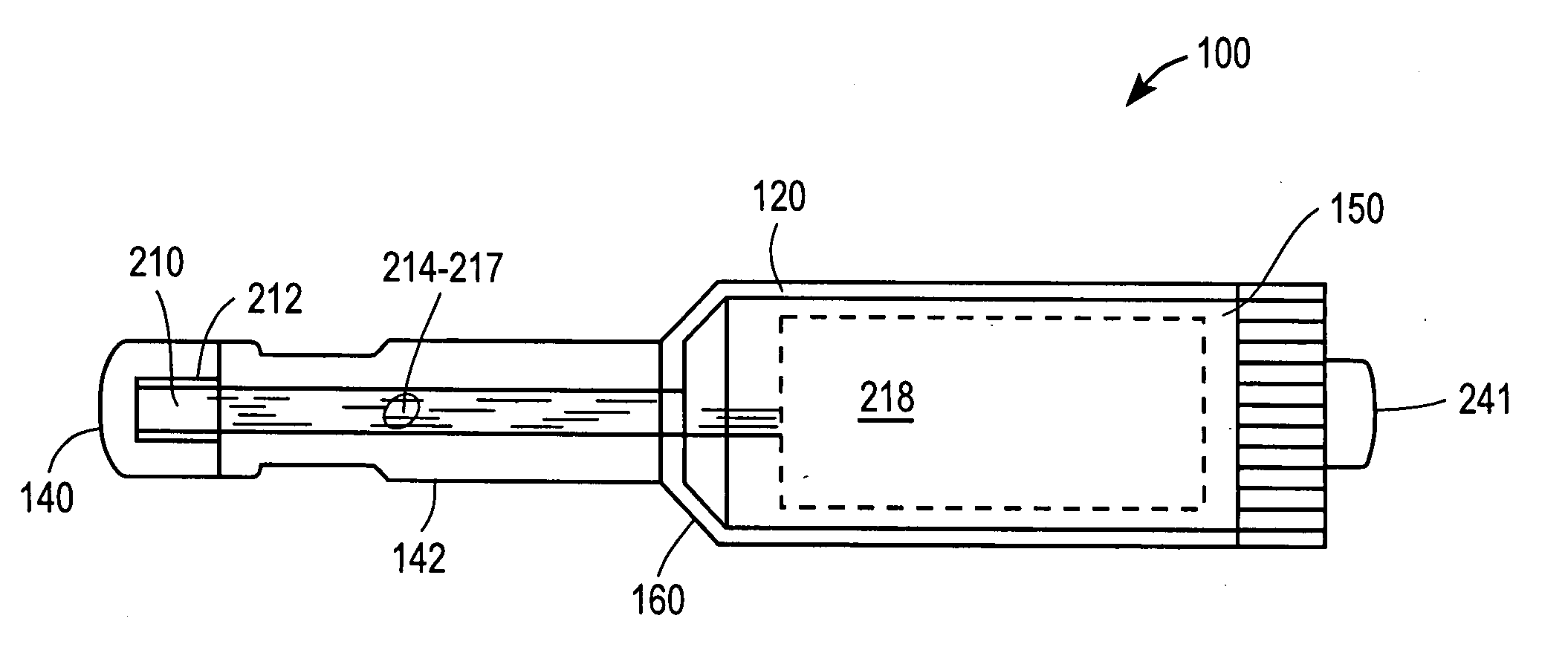 LED lighting apparatus and method of using same for illumination of a body cavity