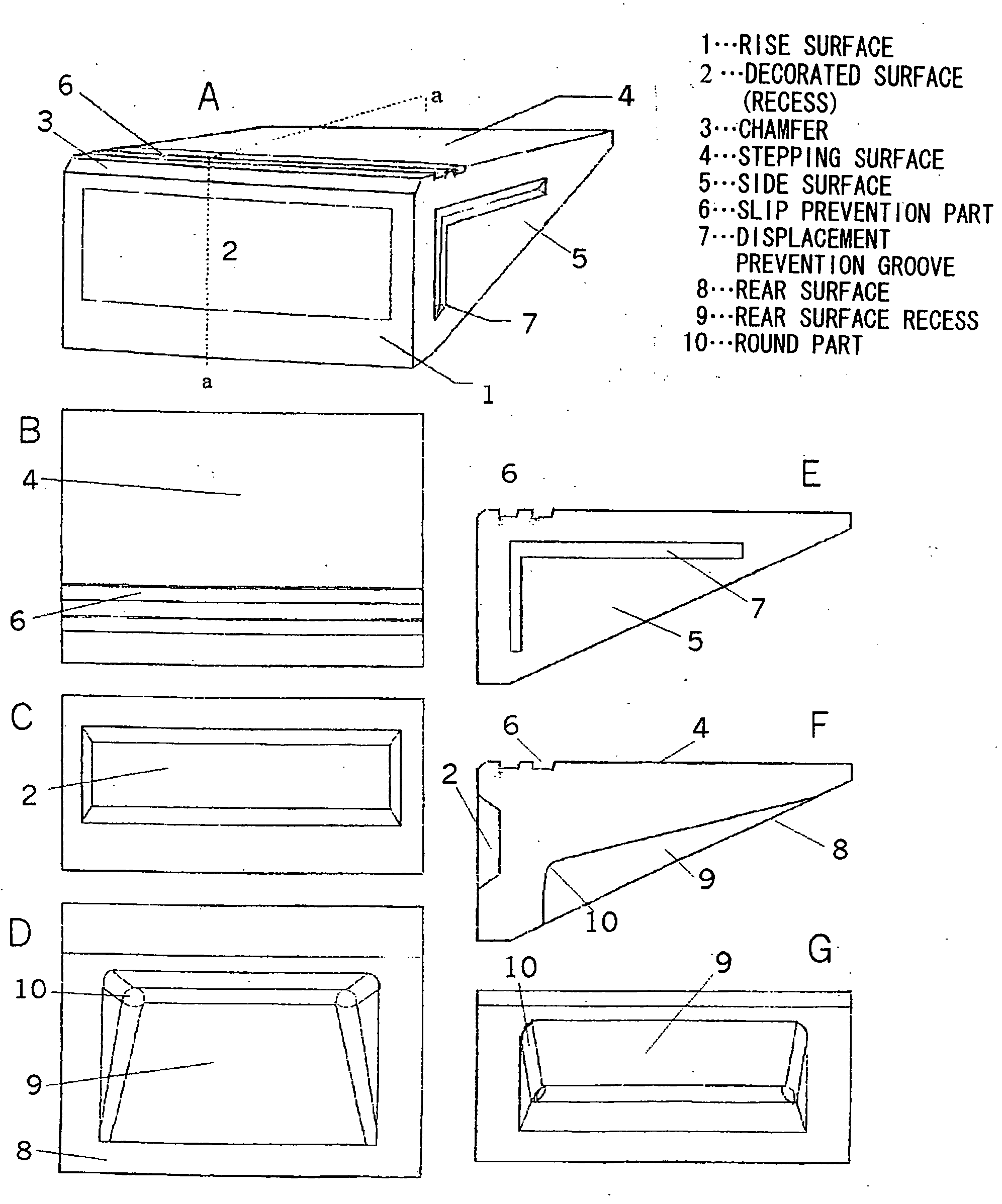 Staircase block and staircase construction method using the staircase block