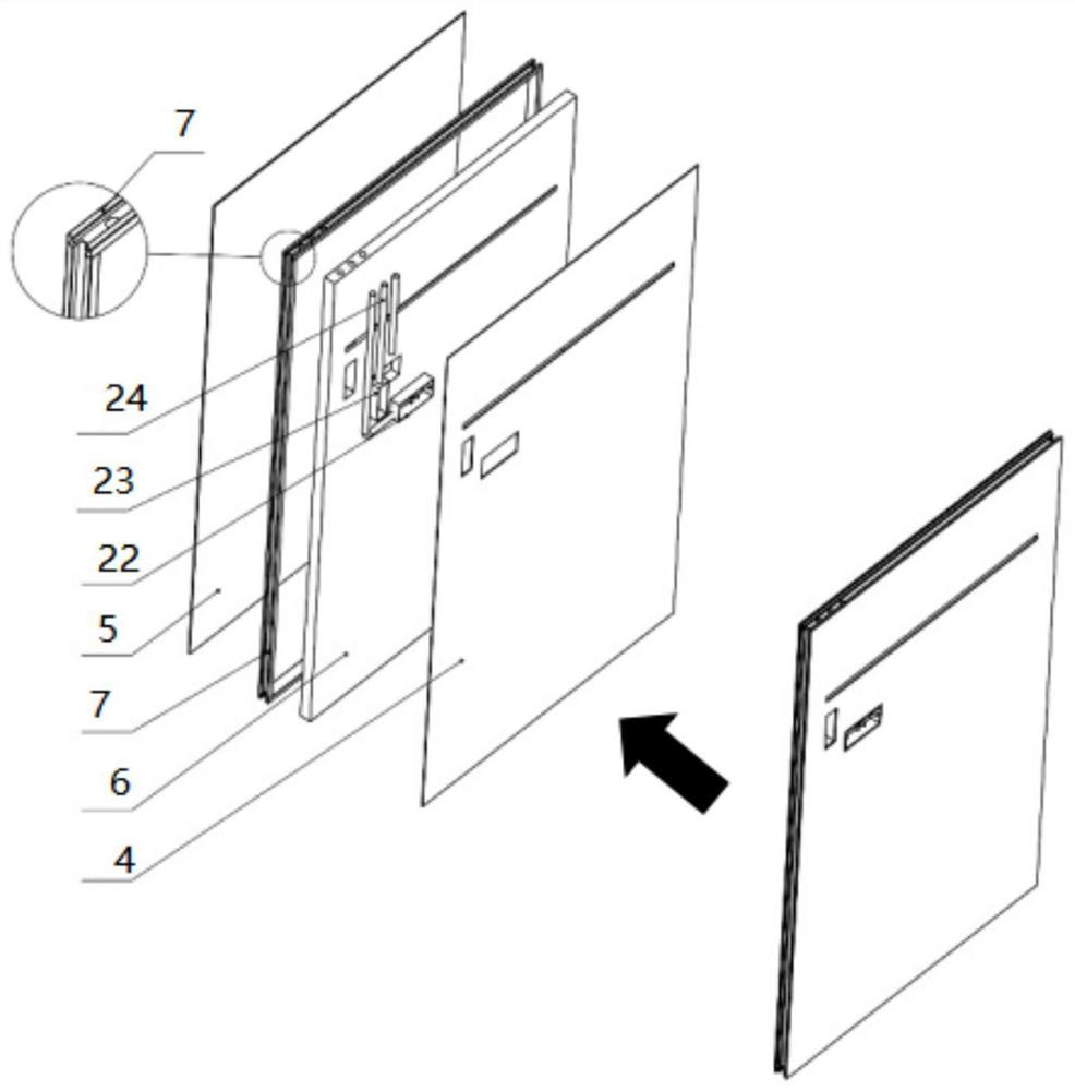 Fabricated wall for hospital