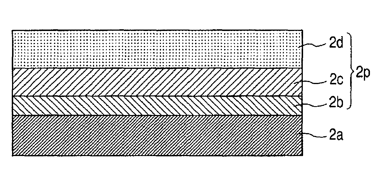 Laminate film and composite structure with imaged recording medium