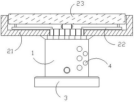 Rural economic management model connecting device