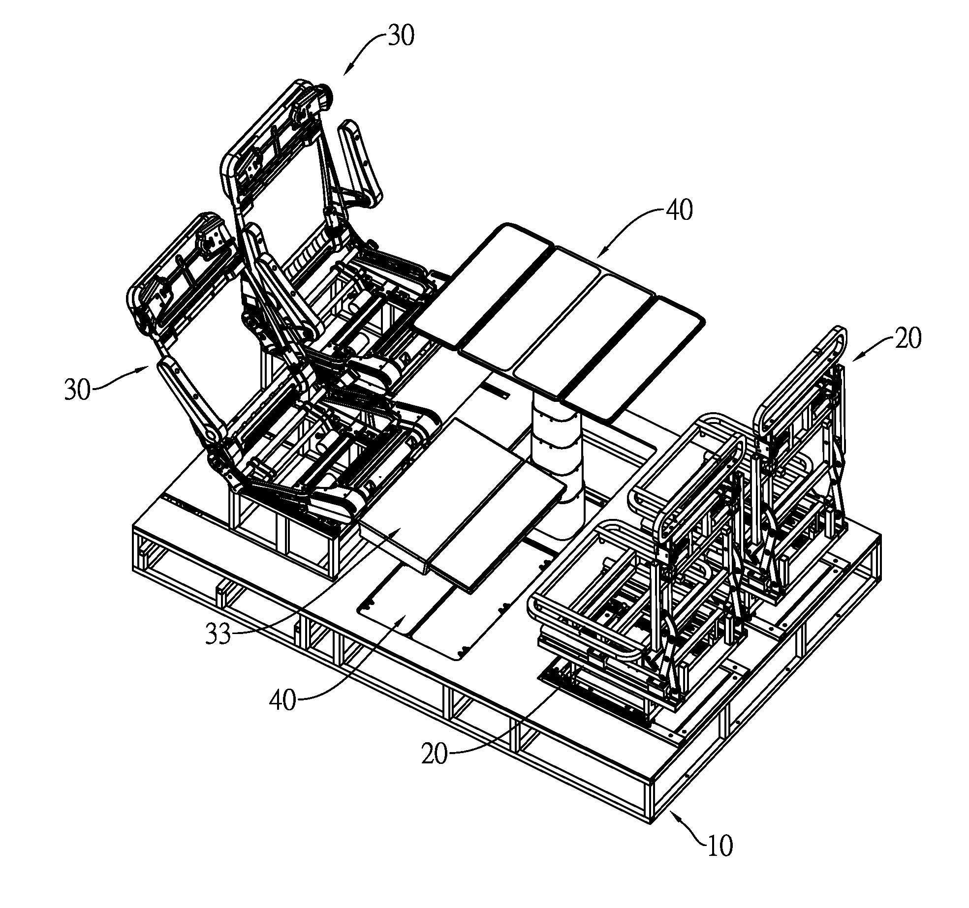 Rotatable vehicle seat frame assembly