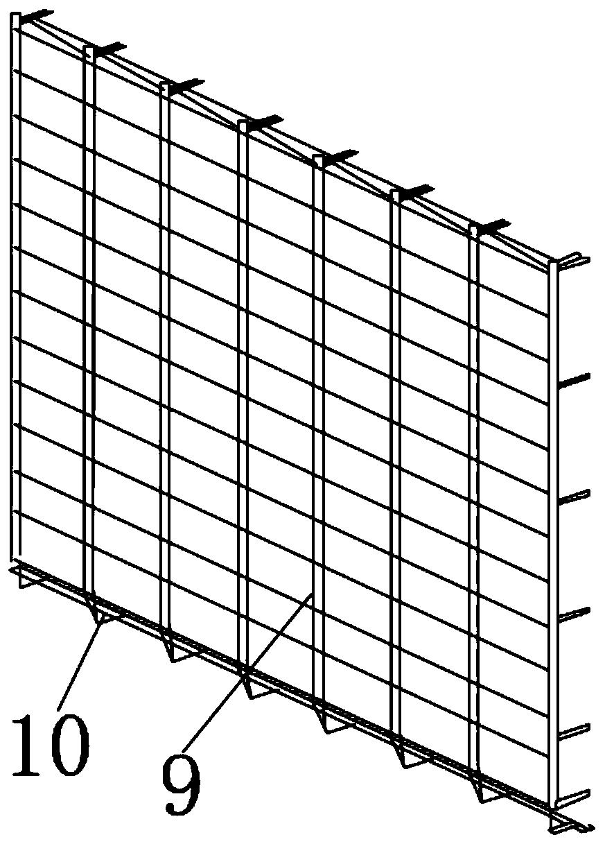 Rapid replacing system for air pre-filtering device