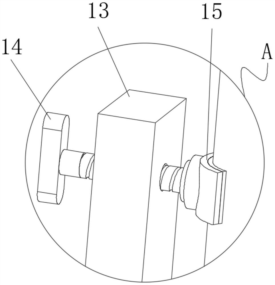 A mobile mechanism of a professional teaching display device for environmental art design