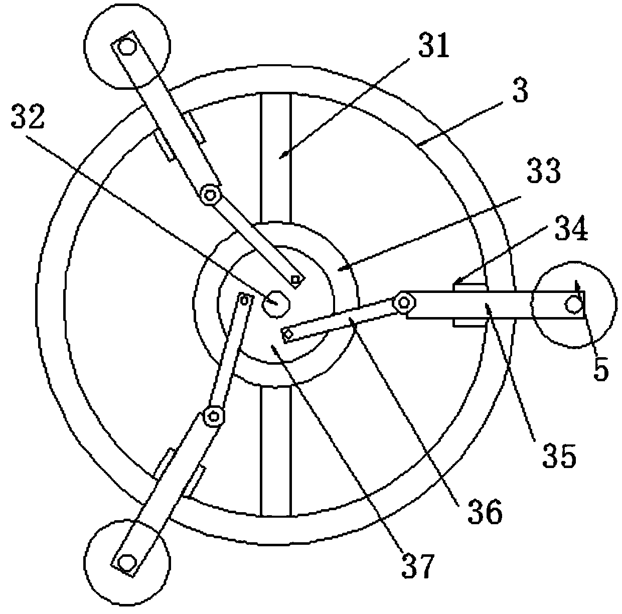 Natural gas pipeline cleaning device