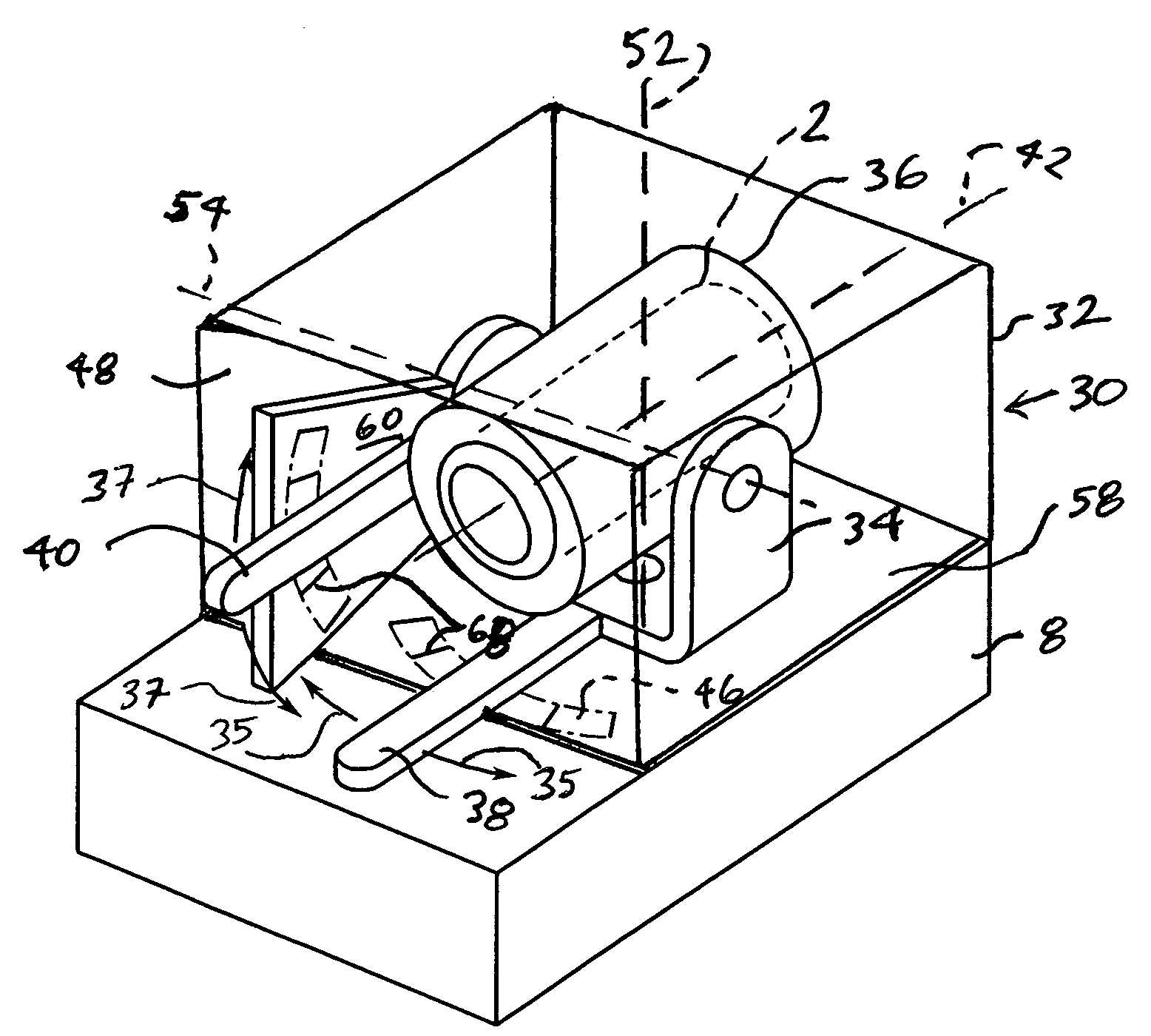 Sensor mounting structure allowing for adjustment of sensor position