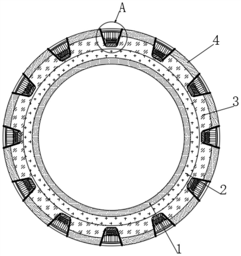 Thermal shrinkage and cold expansion type self-on-off cable sheath