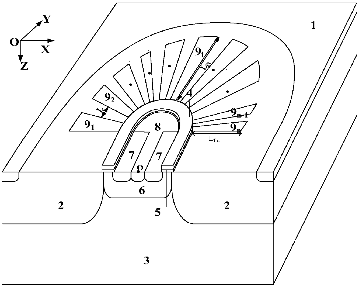 Junction Termination Structures for Lateral High Voltage Power Devices