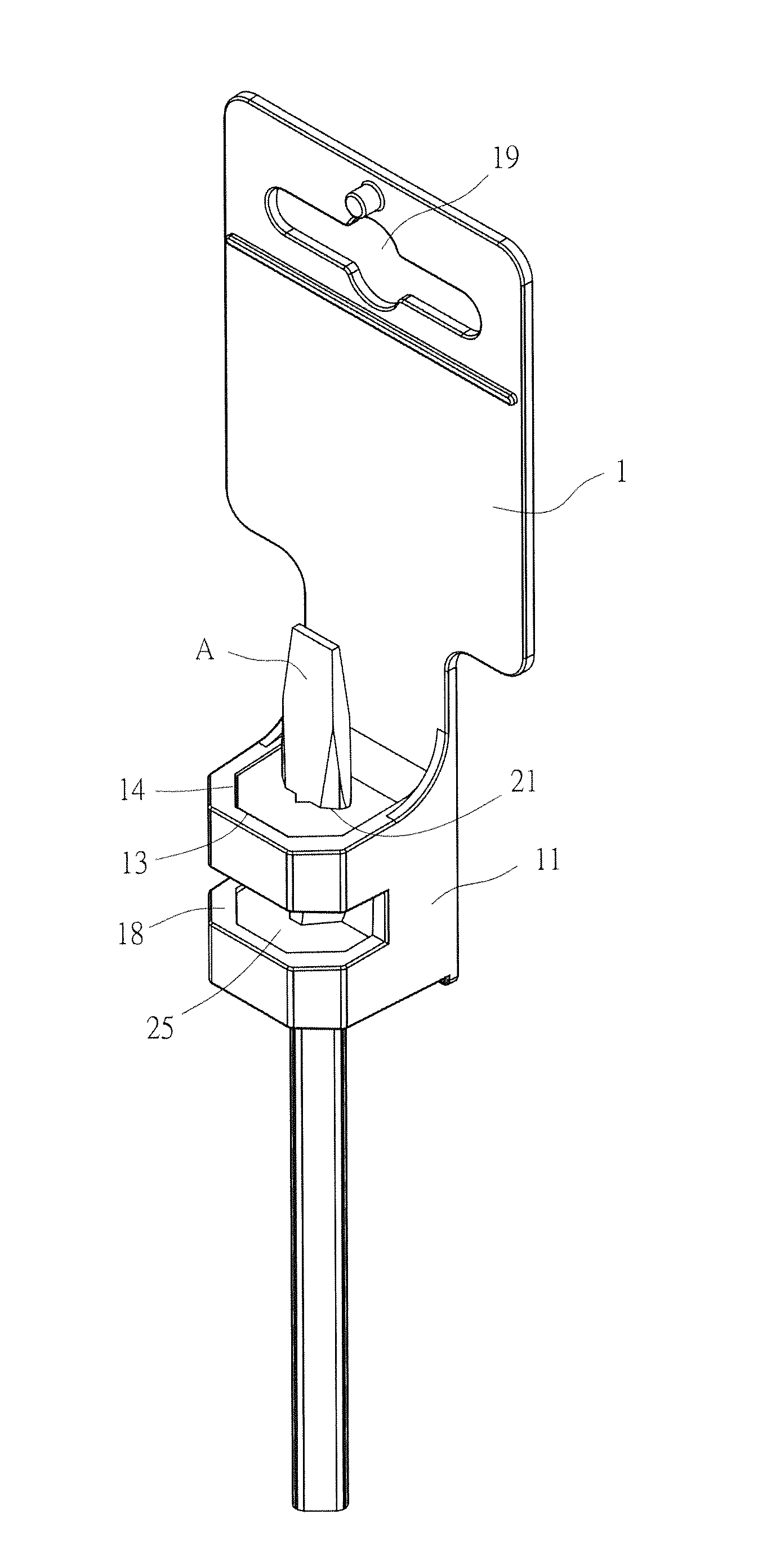 Hand tool display hanger