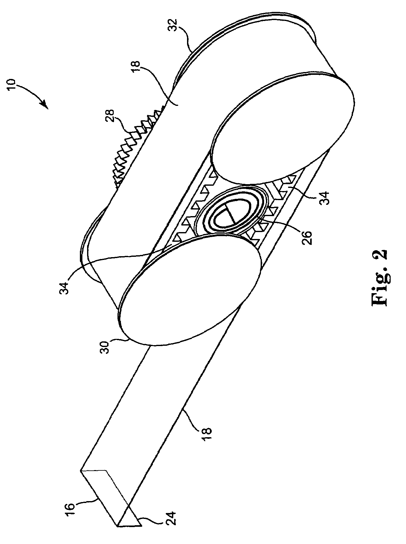 Measuring device having flexible tape coiled around a plurality of reels