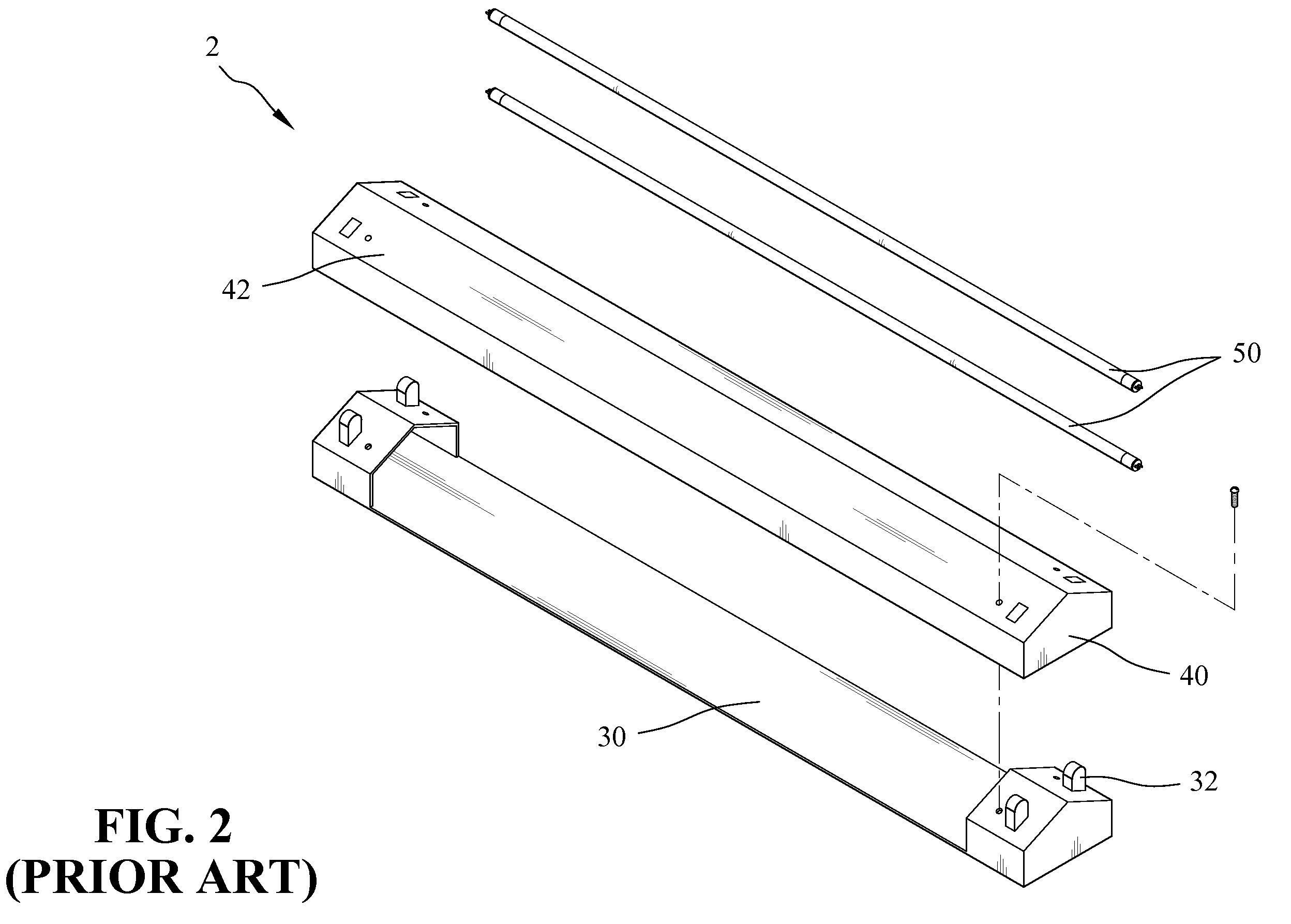 Lighting Fixture For Lamp Tube