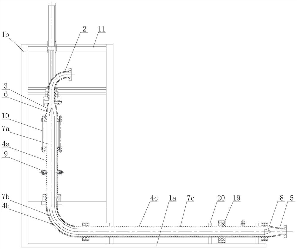 Integrated test method for filtration loss and displacement efficiency of horizontal well