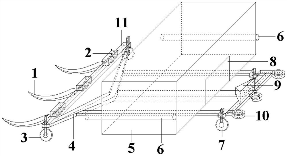 Field corn straw in-situ silage quantitative block processing and production device