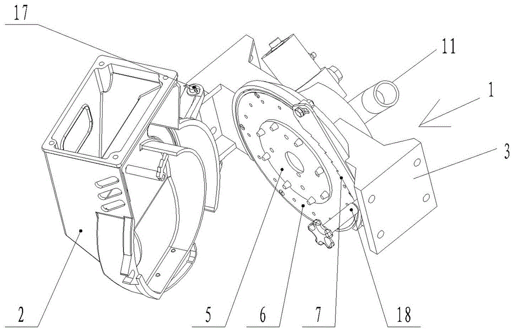 Air-aspiration type precise seeder