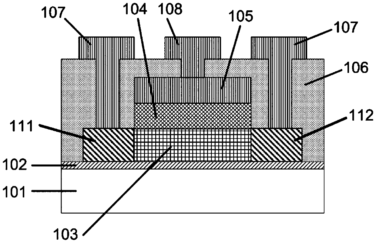 A self-aligned top-gate indium tin zinc oxide thin film transistor and its manufacturing method