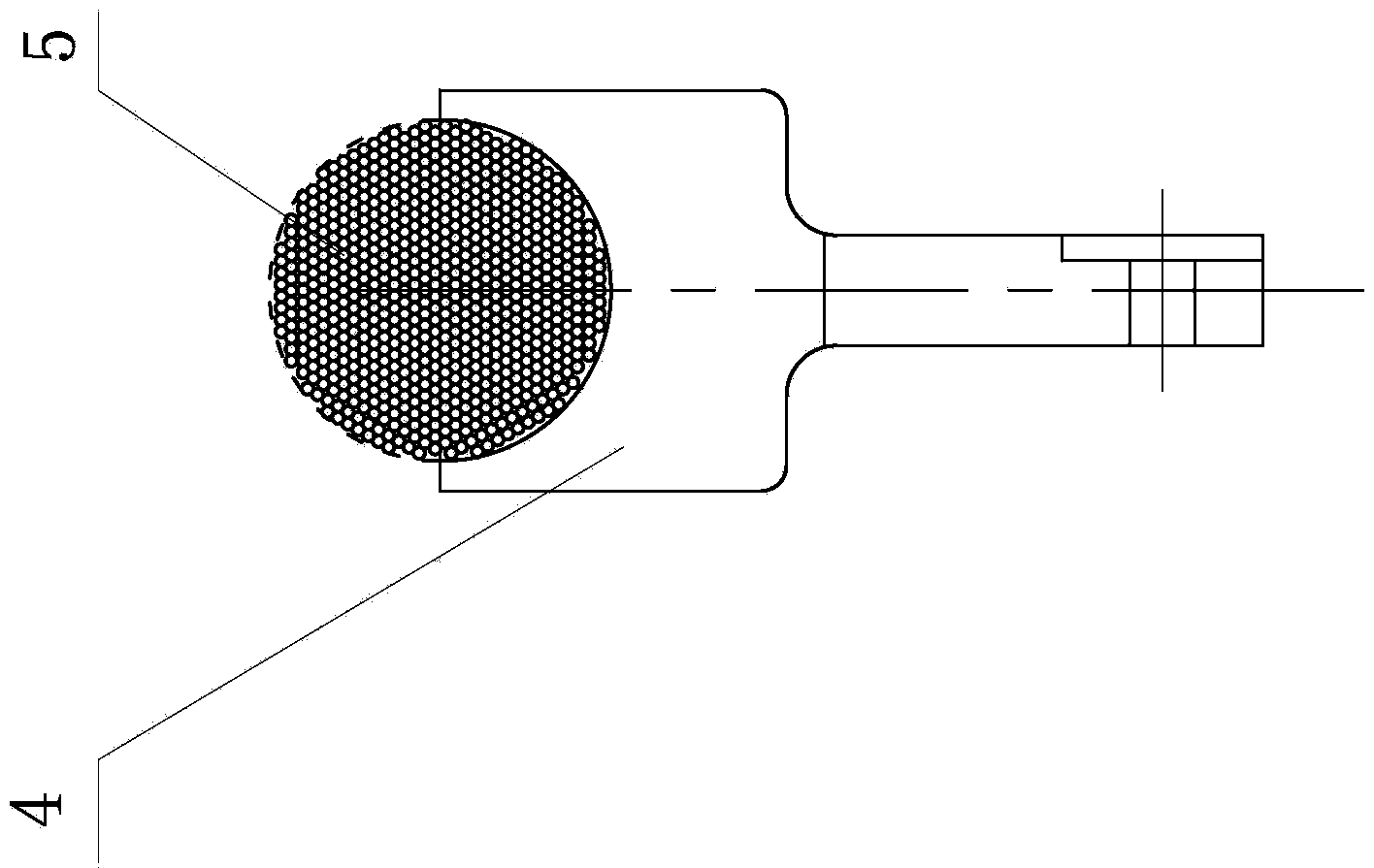 Preparation method of circular-section steel wire ring for radial tire