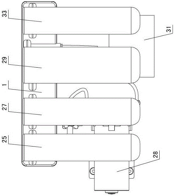 Water purifier purifying system with water way integrated board