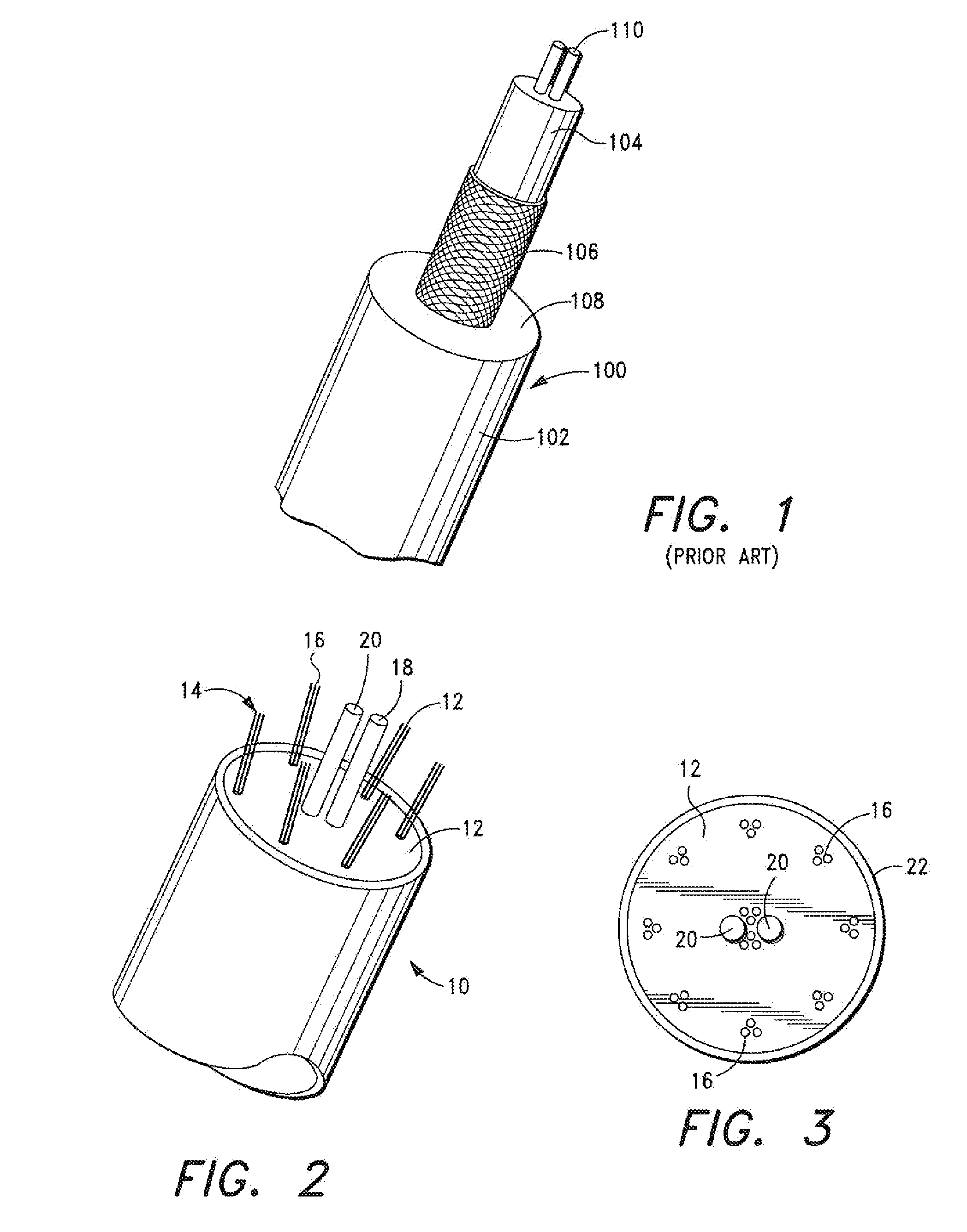 Electrically conductive buoyant cable