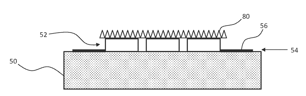 LED device having individually addressable LED modules