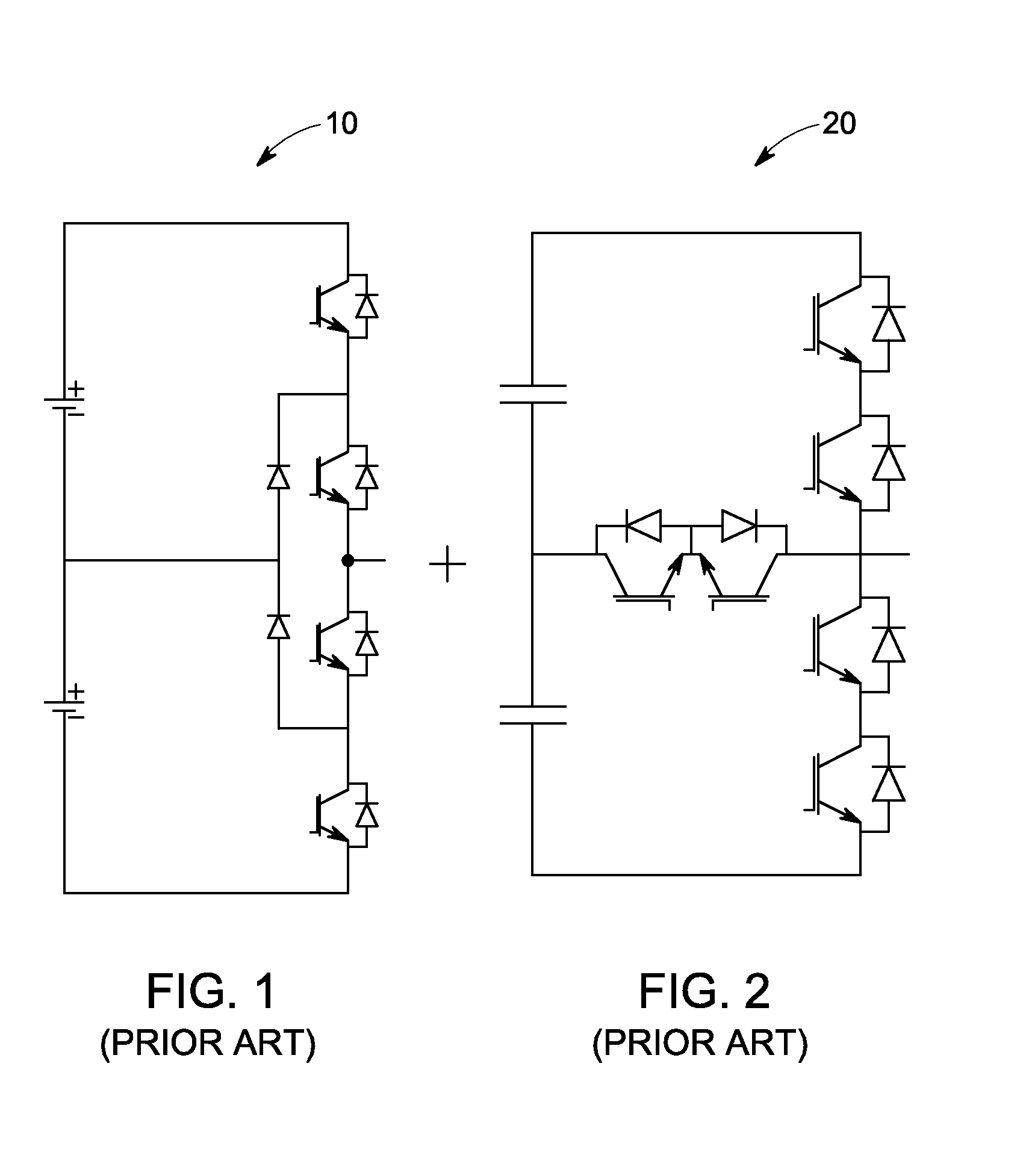 High voltage high power multi-level drive structure