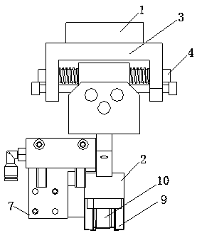 Special-shaped angle ultrasonic welding seat structure