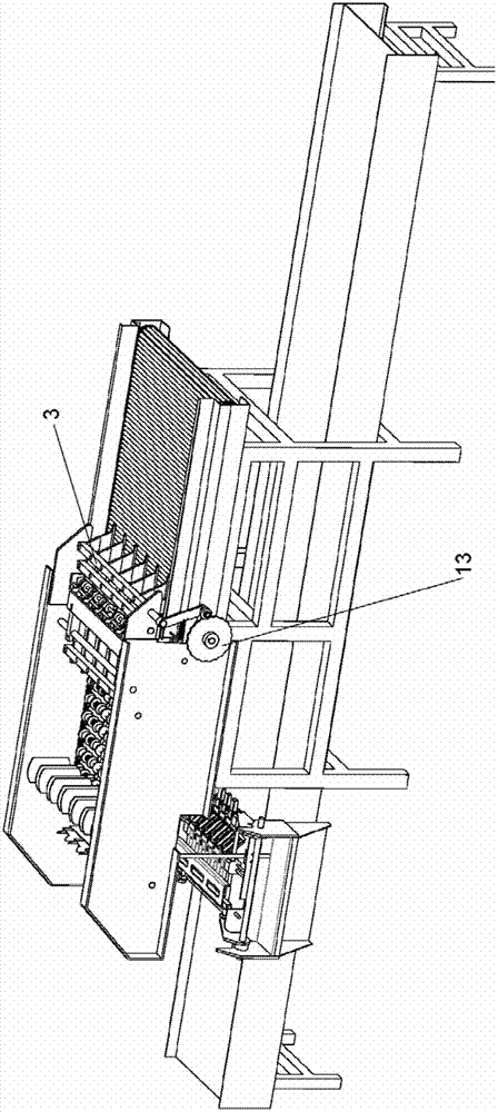 Automatic packaging equipment for realizing big/small end order arrangement of poultry eggs