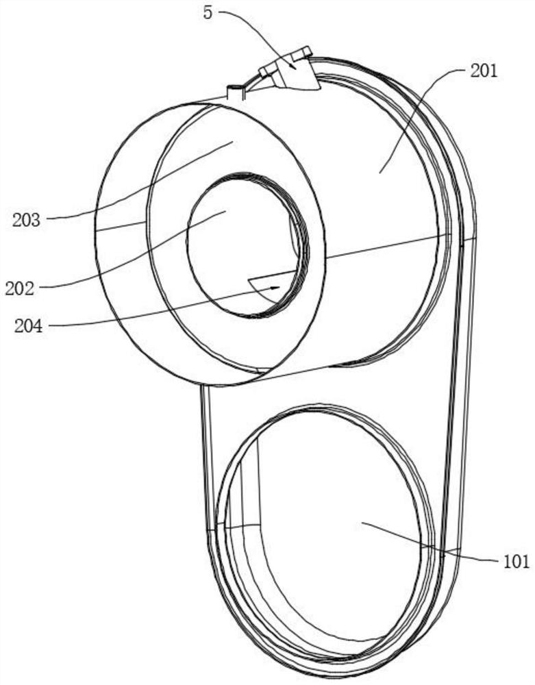 Mixer for U-shaped tail gas after-treatment device and U-shaped tail gas after-treatment device