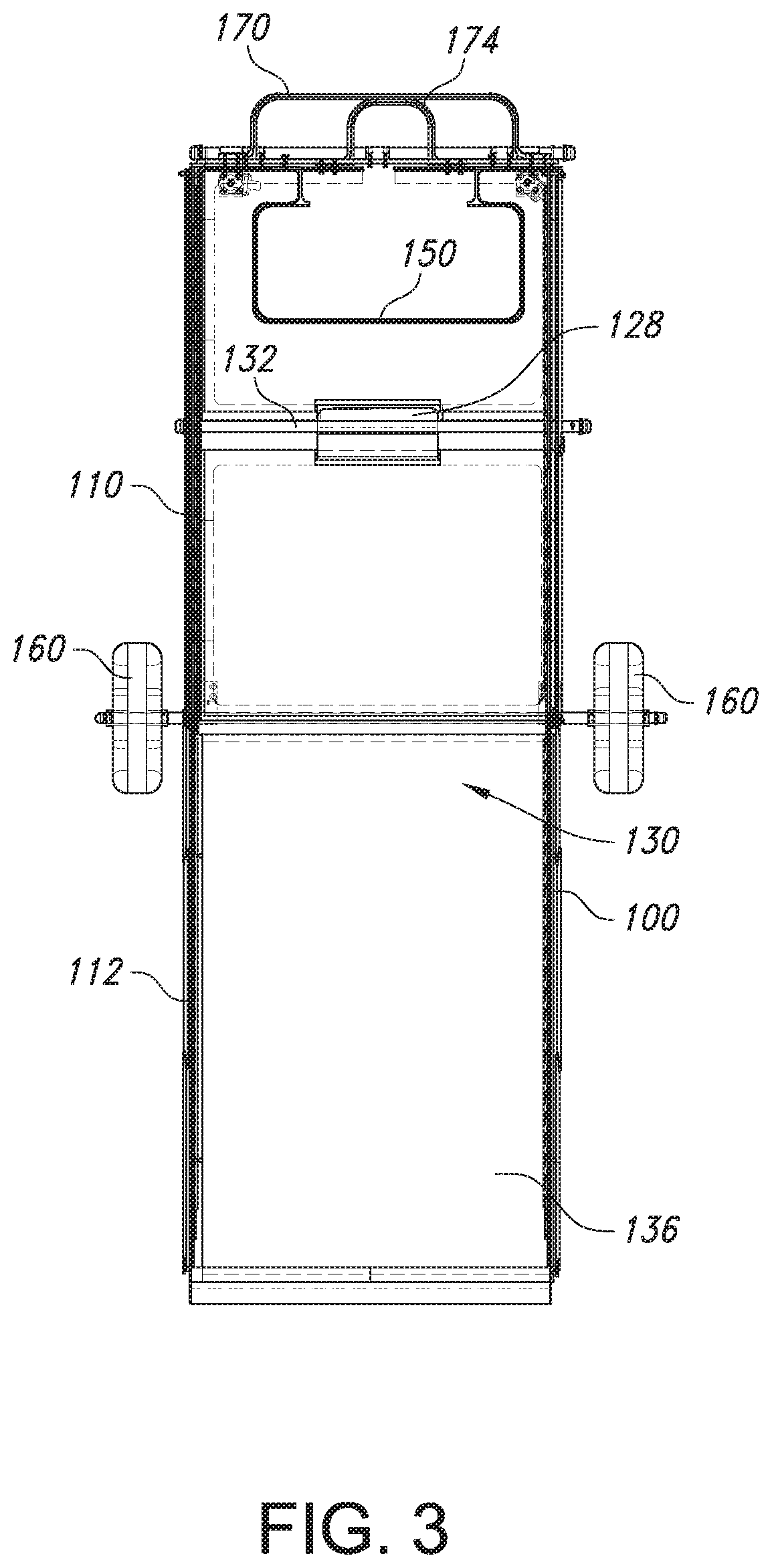 Collapsible tilt truck