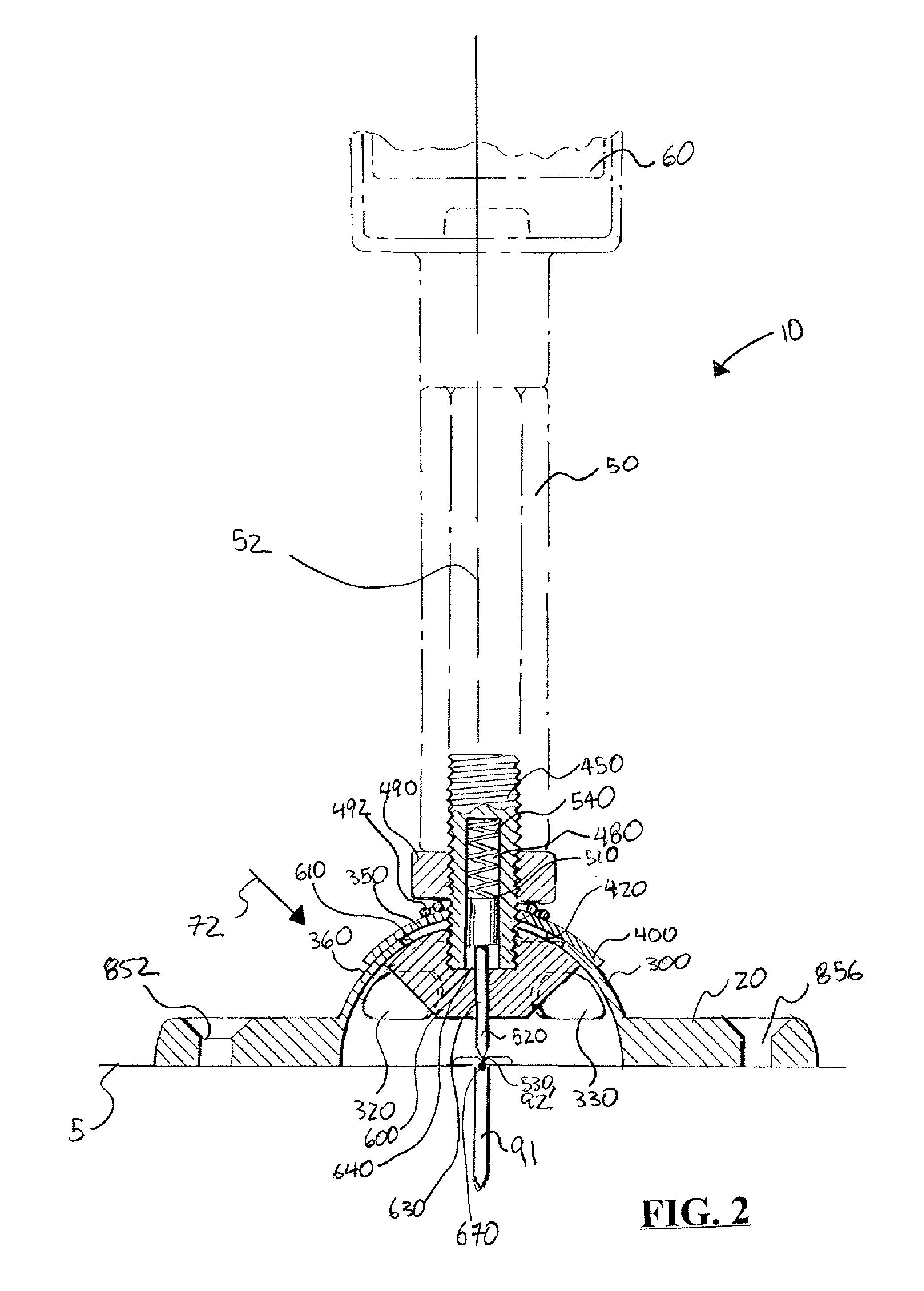 Adjustable prism stand/pole