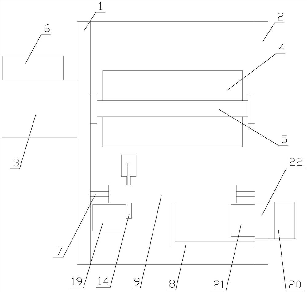 Hydroelectric power generation device with river surface cleaning function