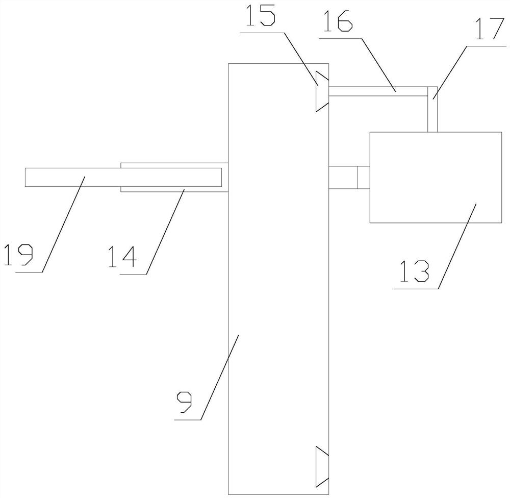 Hydroelectric power generation device with river surface cleaning function