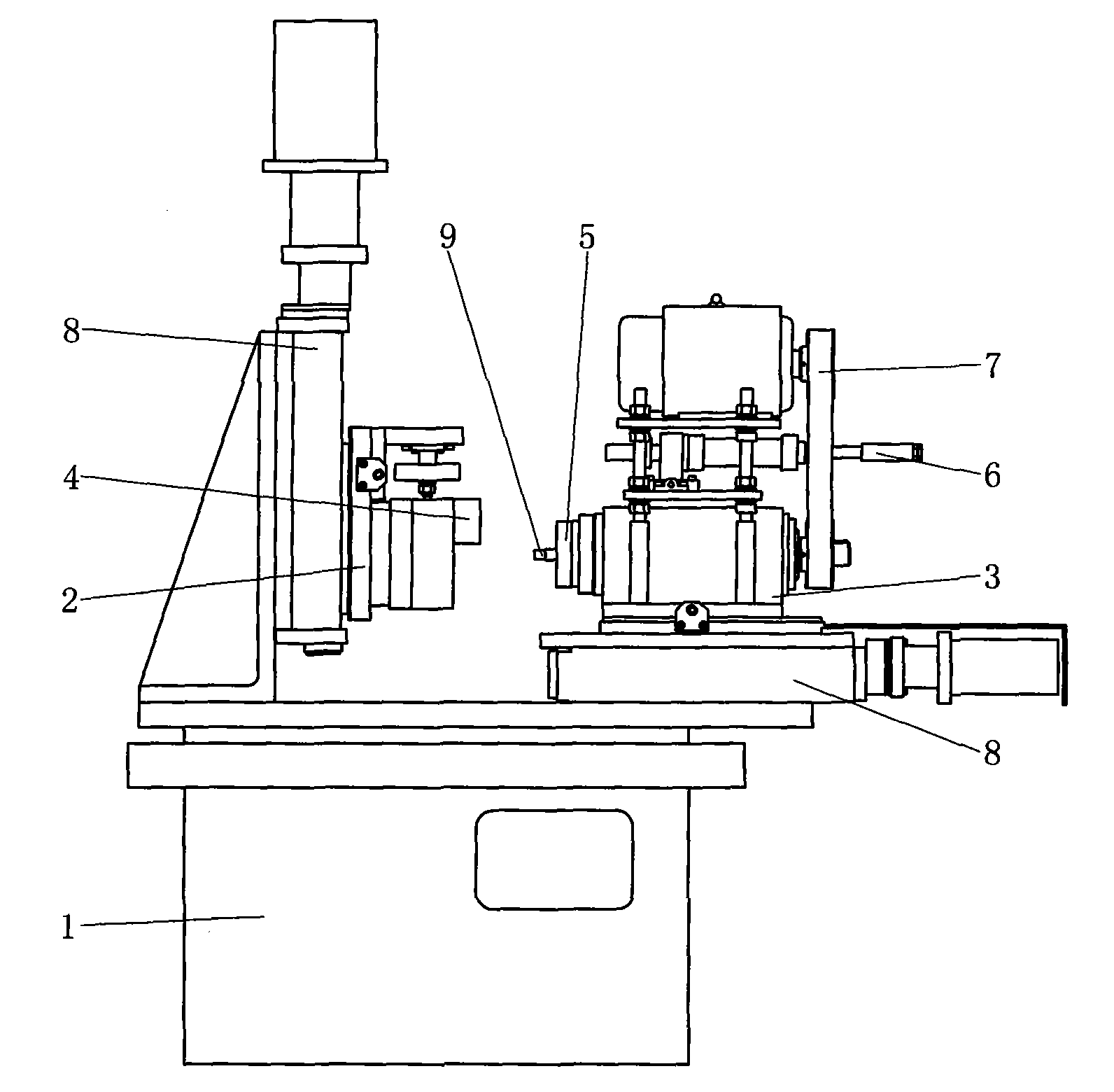 Numerical control piston inner diameter processor